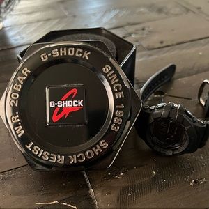 Black G-Shock.